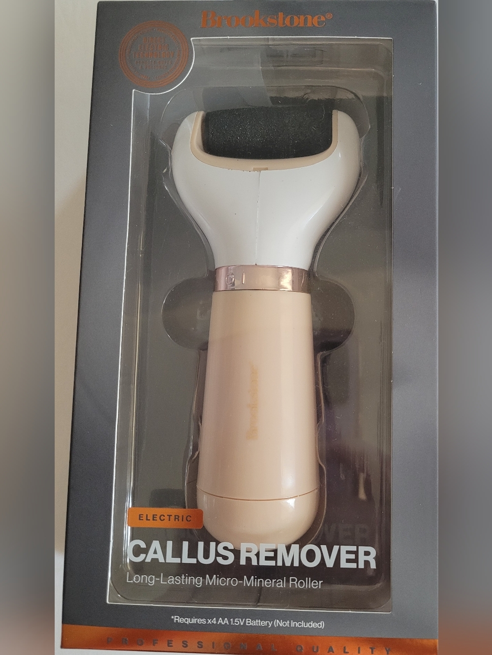 Brookstone  Electric Callus Remover